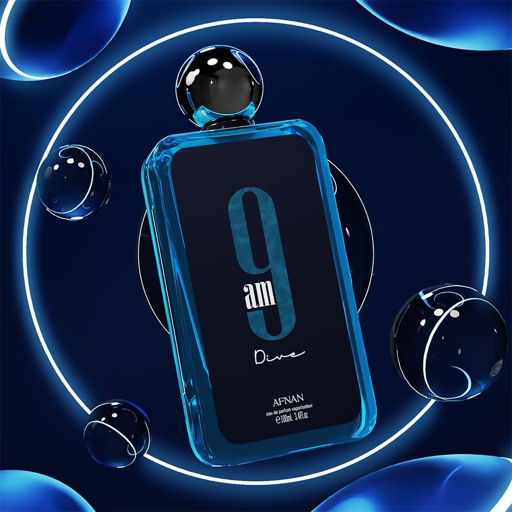 image:imageAfnan 9 PM Elixir Unisex Extrait de Parfum 34 Fl Oz9 AM Dive Unisex