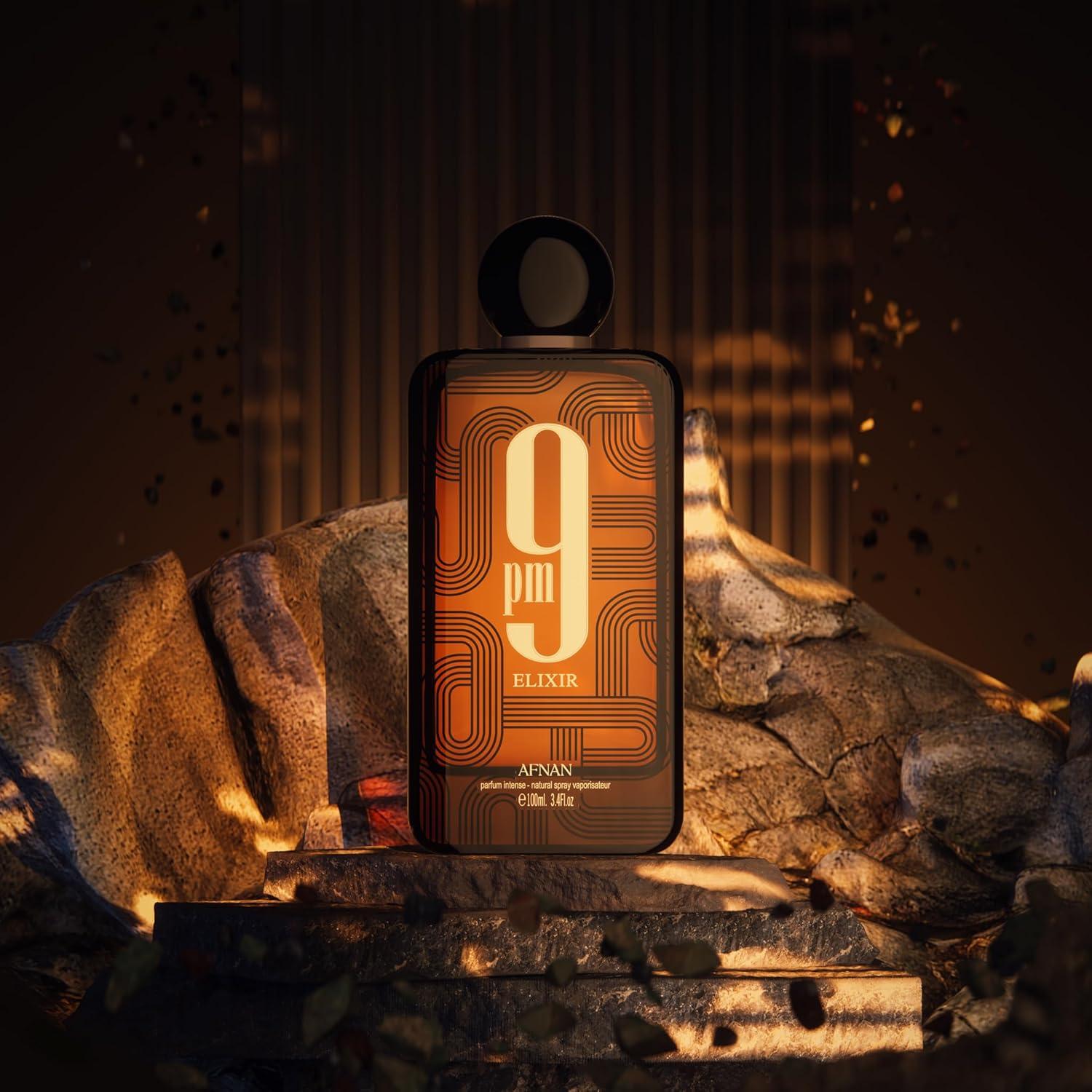 image:imageAfnan 9 PM Elixir Unisex Extrait de Parfum 34 Fl Oz9 PM Elixir Unisex