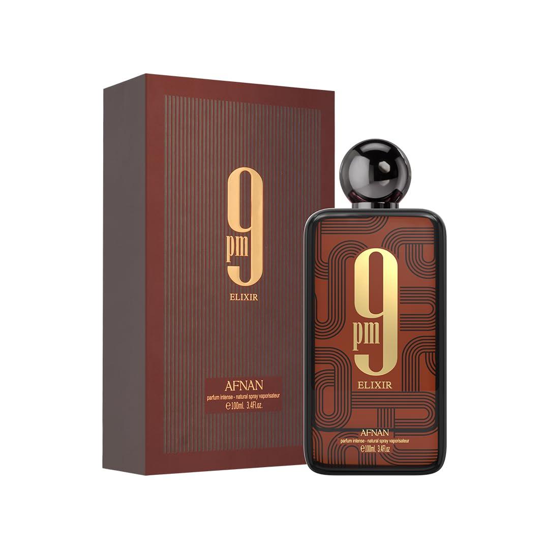 image:imageAfnan 9 PM Elixir Unisex Extrait de Parfum 34 Fl Oz9 PM Elixir Unisex
