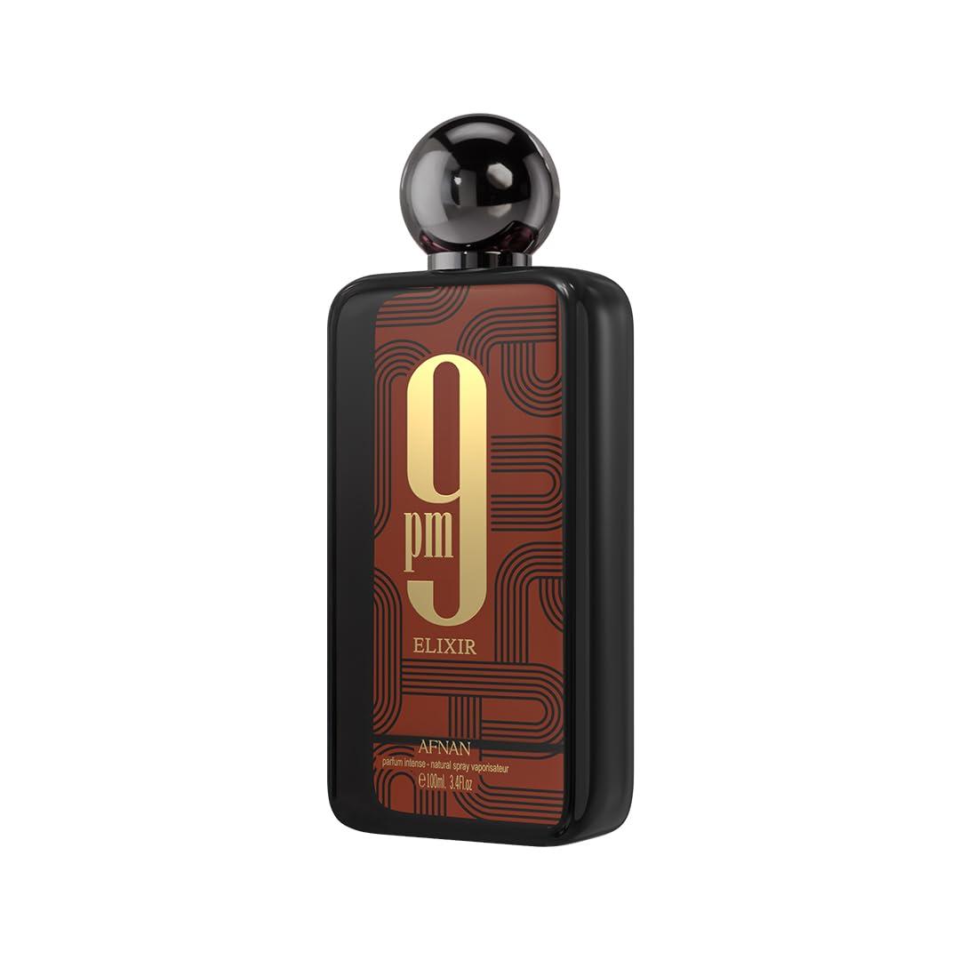 image:imageAfnan 9 PM Elixir Unisex Extrait de Parfum 34 Fl Oz9 PM Elixir Unisex