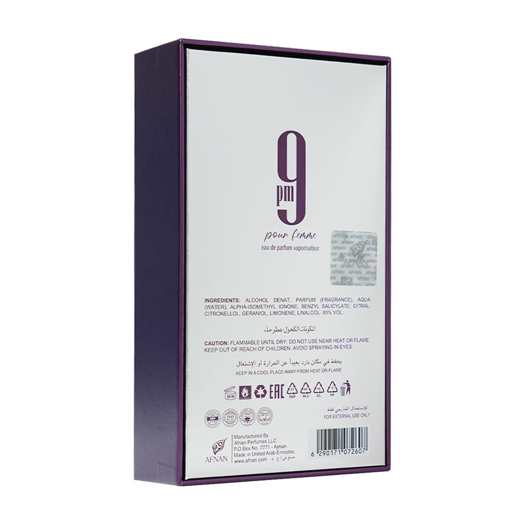 image:imageAfnan 9 PM Elixir Unisex Extrait de Parfum 34 Fl Oz9 PM Femme
