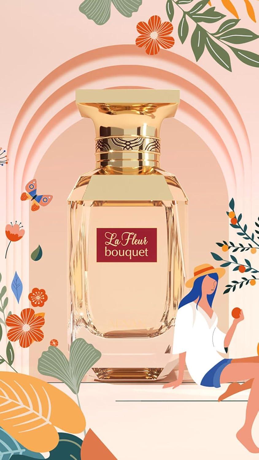 image:imageAfnan Delicious Bouquet Eau De Parfum for Women 27 Fl OzLa Fleur Bouquet