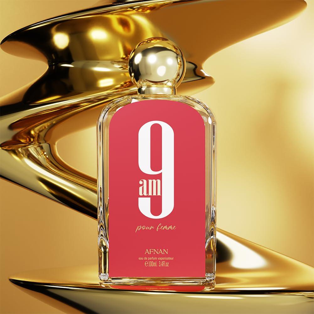 image:imageAfnan 9 AM Pour Femme Eau De Parfum 34 Fl Oz