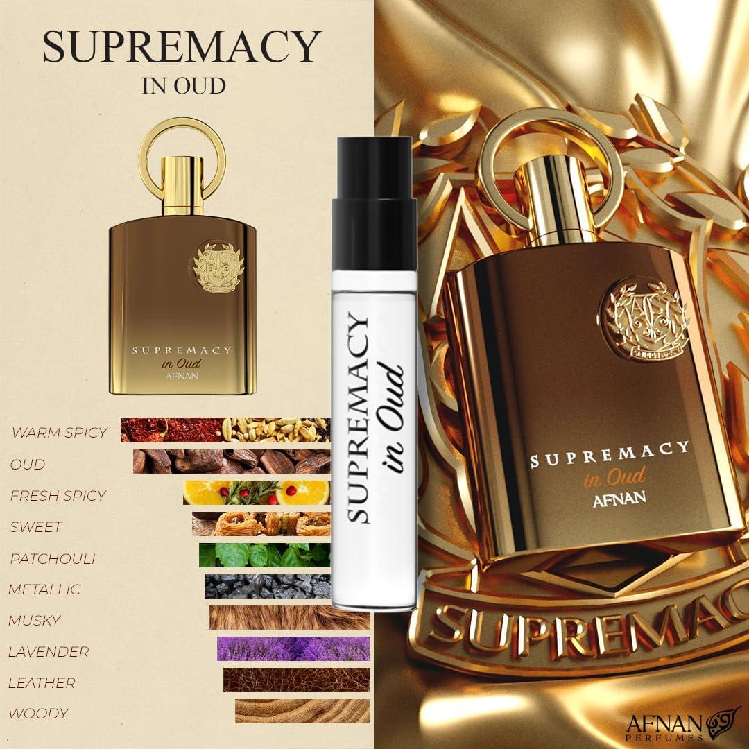 image:imageAfnan For Mens Discovery Kit 5Piece Miniature Perfume Set 2ml x 5 VialsSupremacy Homme Series