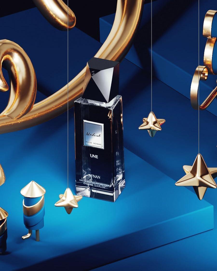 image:imageAfnan Modest Pour Homme Eau de Parfum Spray 34 Fl OzPour Homme