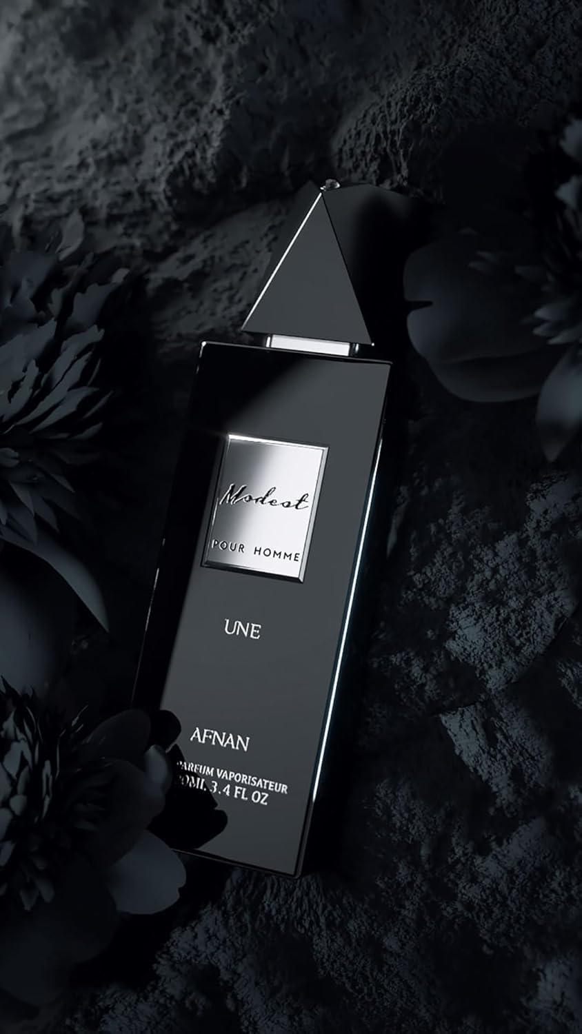 image:imageAfnan Modest Pour Homme Eau de Parfum Spray 34 Fl OzPour Homme
