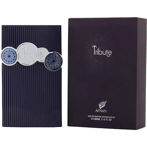 image:imageAfnan Tribute Blue Travel Edition Eau De Parfum Spray 34 Fl Oz1 Ounce Pack of 1