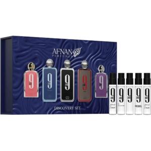 Afnan For Men’s Discovery Kit, 5-Piece Miniature Perfume Set – 2ml x 5 Vials(9 Series)